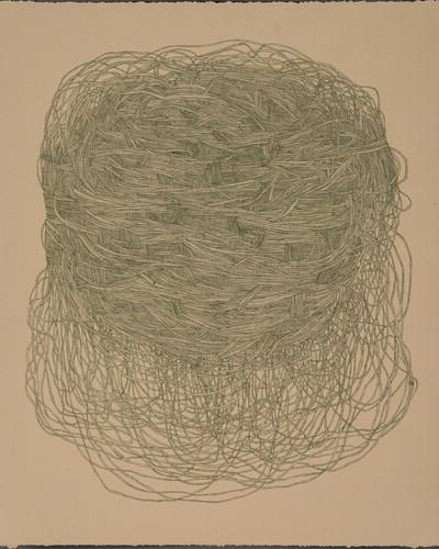 艺术家萨曼莎·米切尔的“浮结”.
